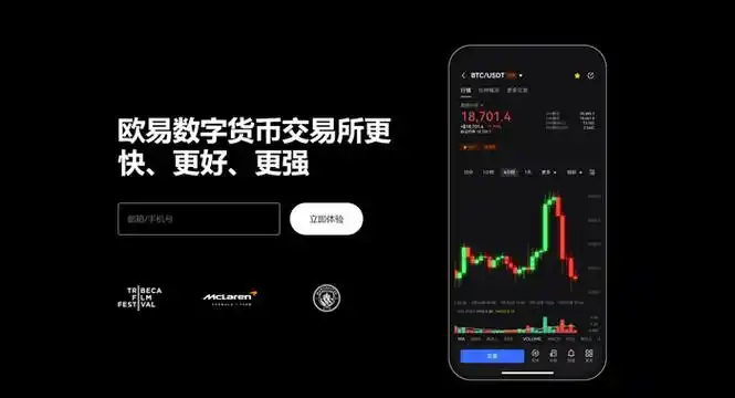 加密资产交易中心平台展示图